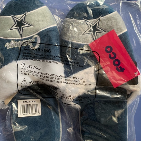 Dallas Cowboys bedroom slippers size XL - Picture 1 of 7